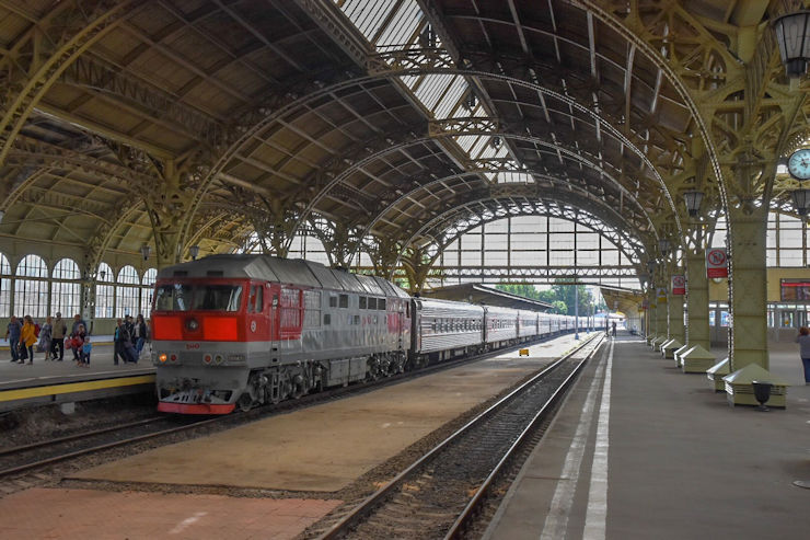 ロシアの鉄道車両と風景 世界の鉄道（裏辺研究所）